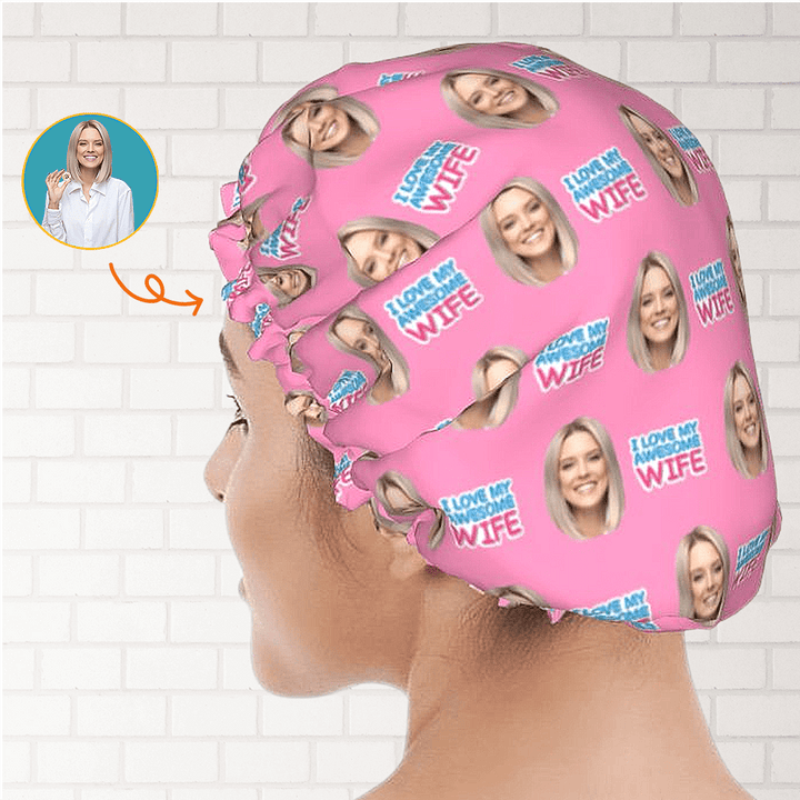 custom shower cap