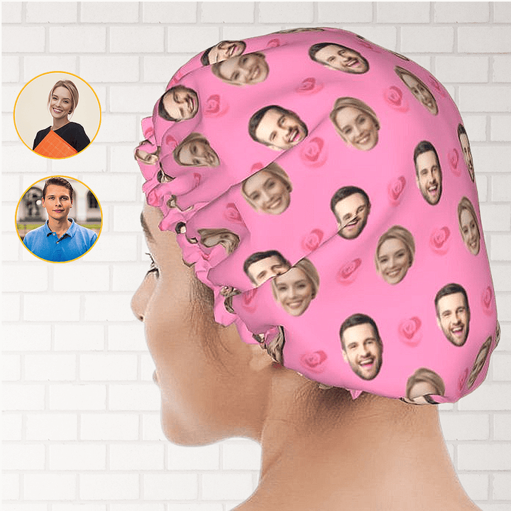 photo shower cap