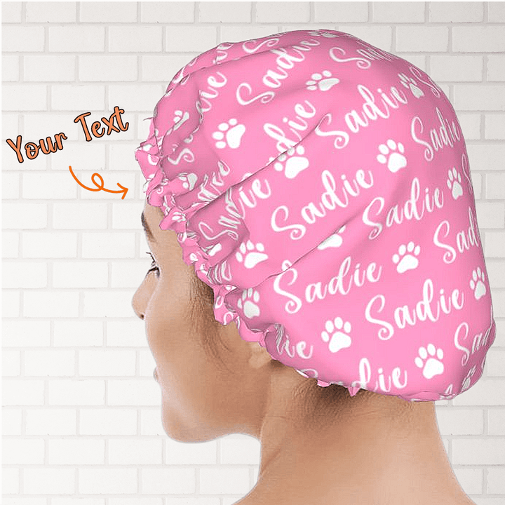 custom name shower cap