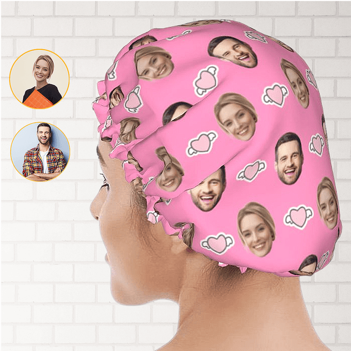 photo shower cap