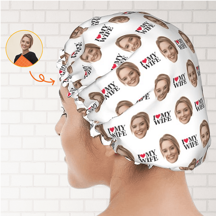 personalized shower cap