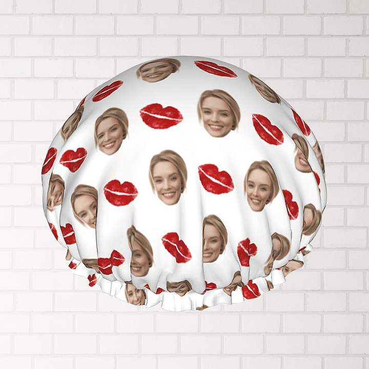 photo shower cap