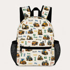 Construction Vehicle Kids Backpack