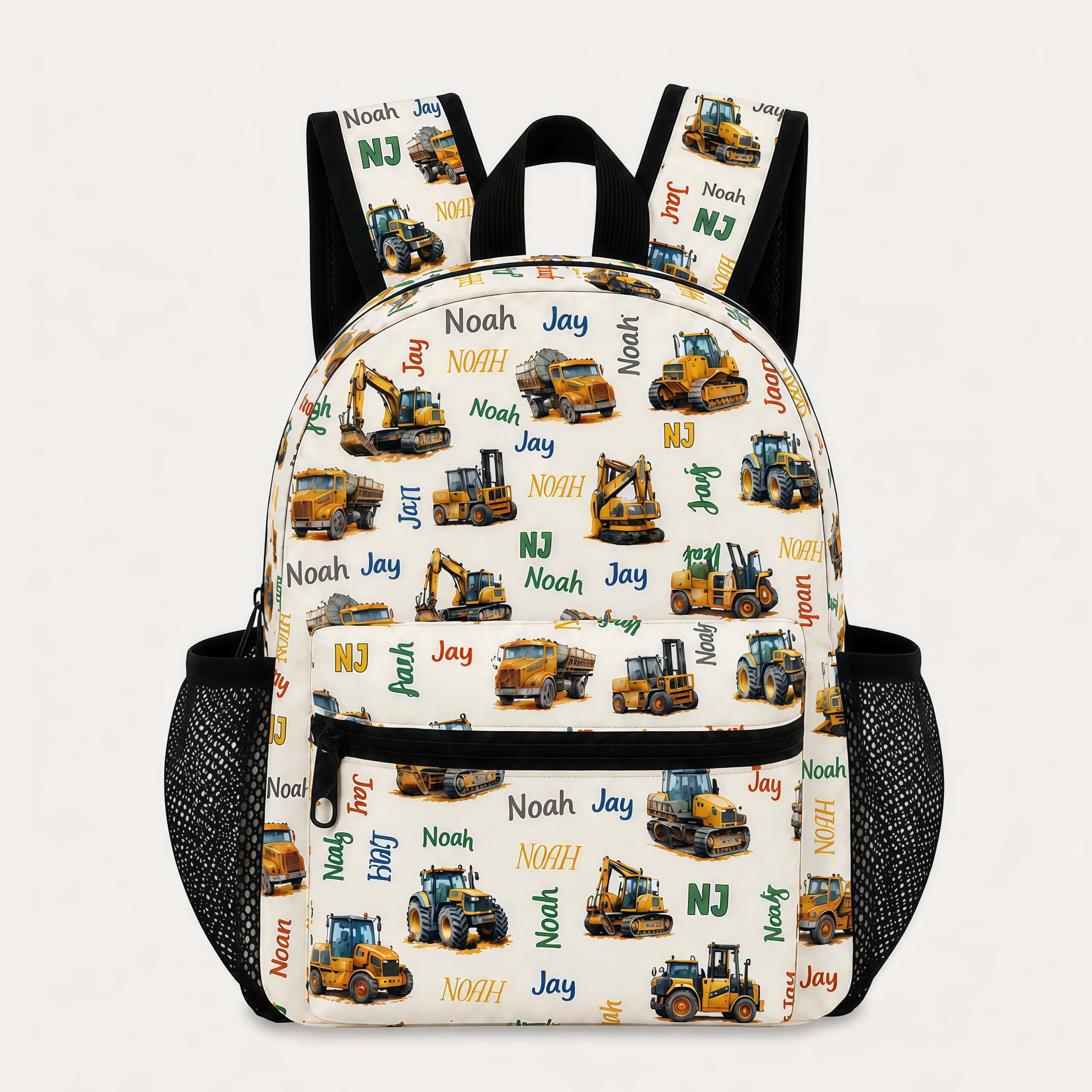 Construction Vehicle Kids Backpack