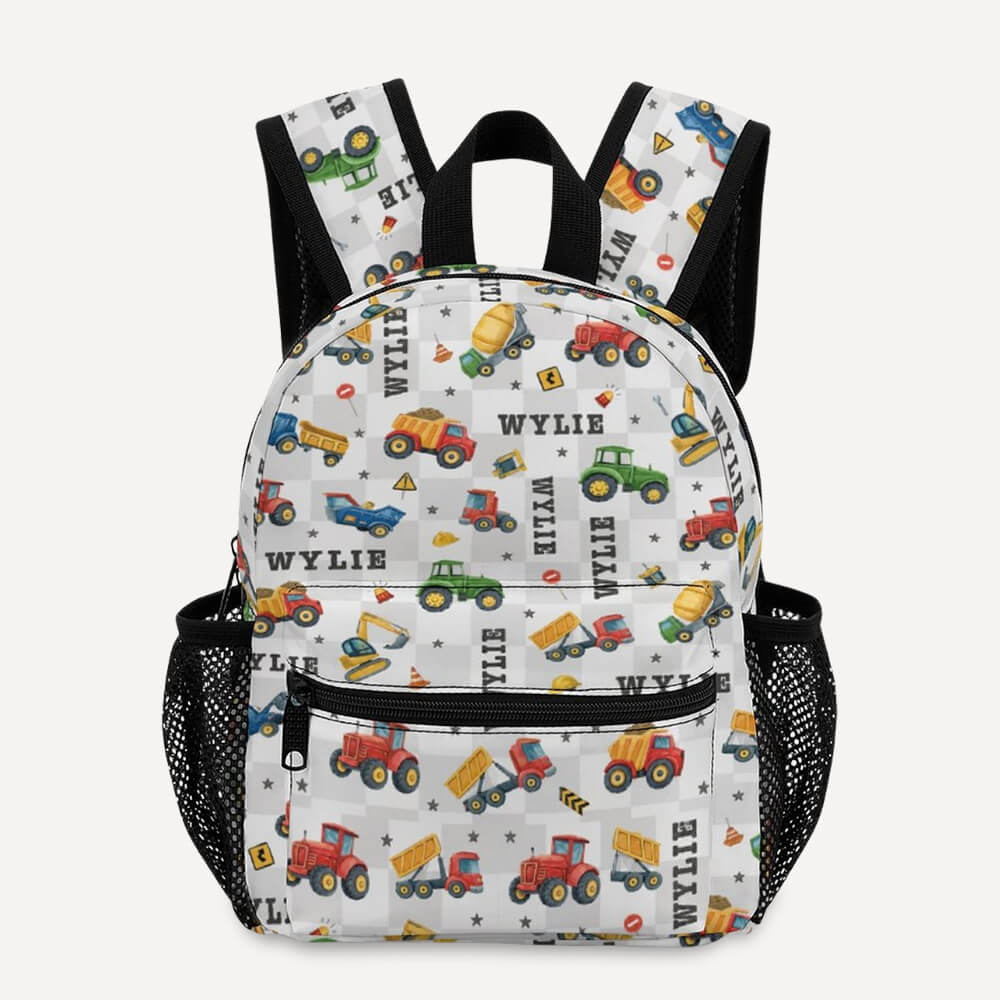 Construction Truck Kids Backpack