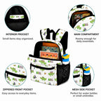 Crocodile Pattern Kids Backpack