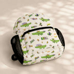 Crocodile Pattern Kids Backpack