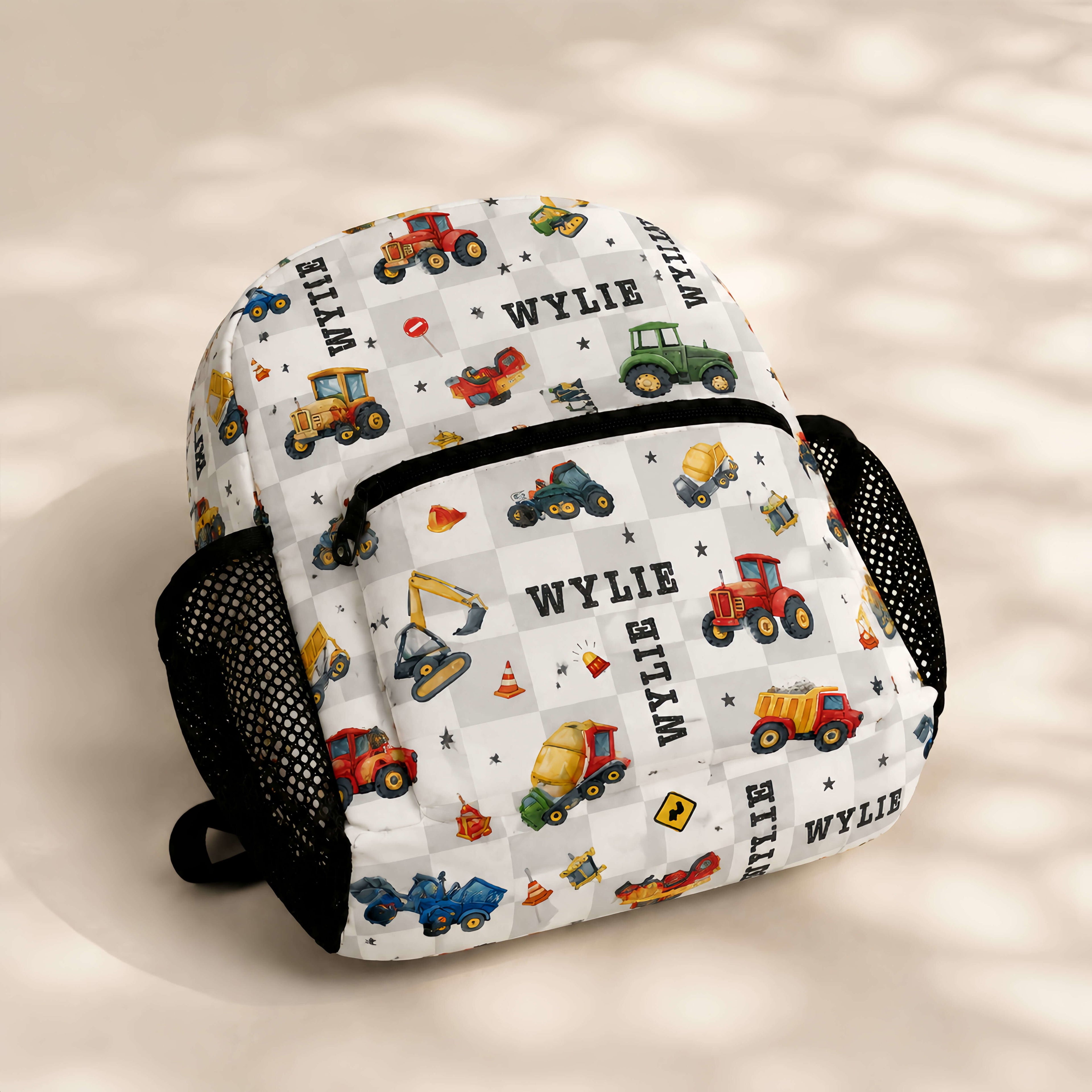 Construction Truck Kids Backpack