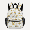 Easter Construction Trucks Kids Backpack