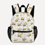 Easter Construction Trucks Kids Backpack