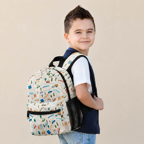City Cars Kids Backpack