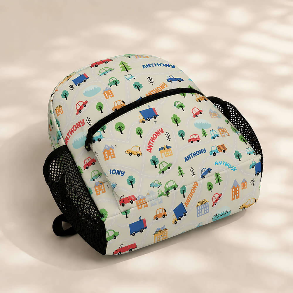 City Cars Kids Backpack