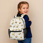 Easter Construction Trucks Kids Backpack