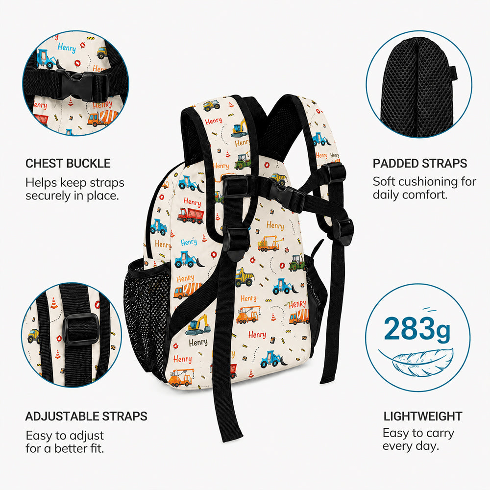 Car Kids Backpack