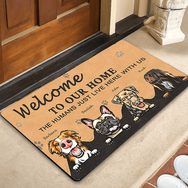 Welcome To Our Home Custom Doormat Personalized Doormat