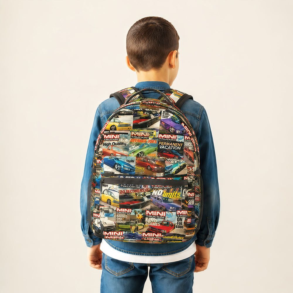 Car Kids Backpack