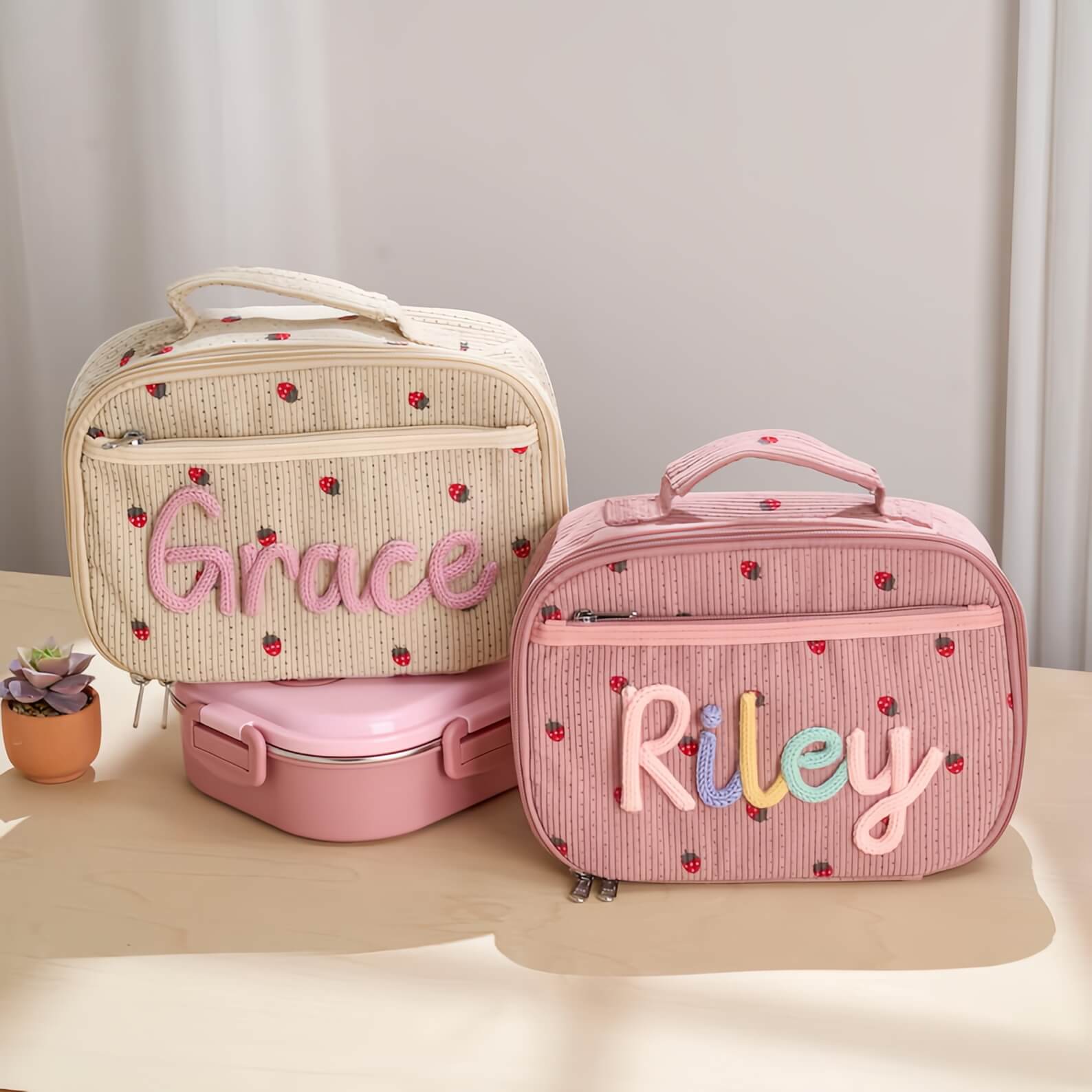 personalised lunch bag