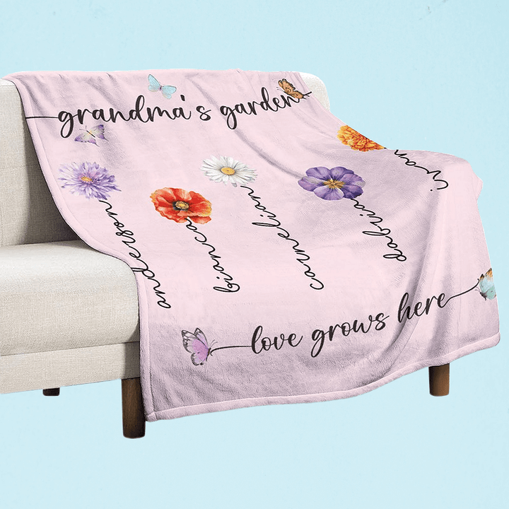 grandma's garden blanket