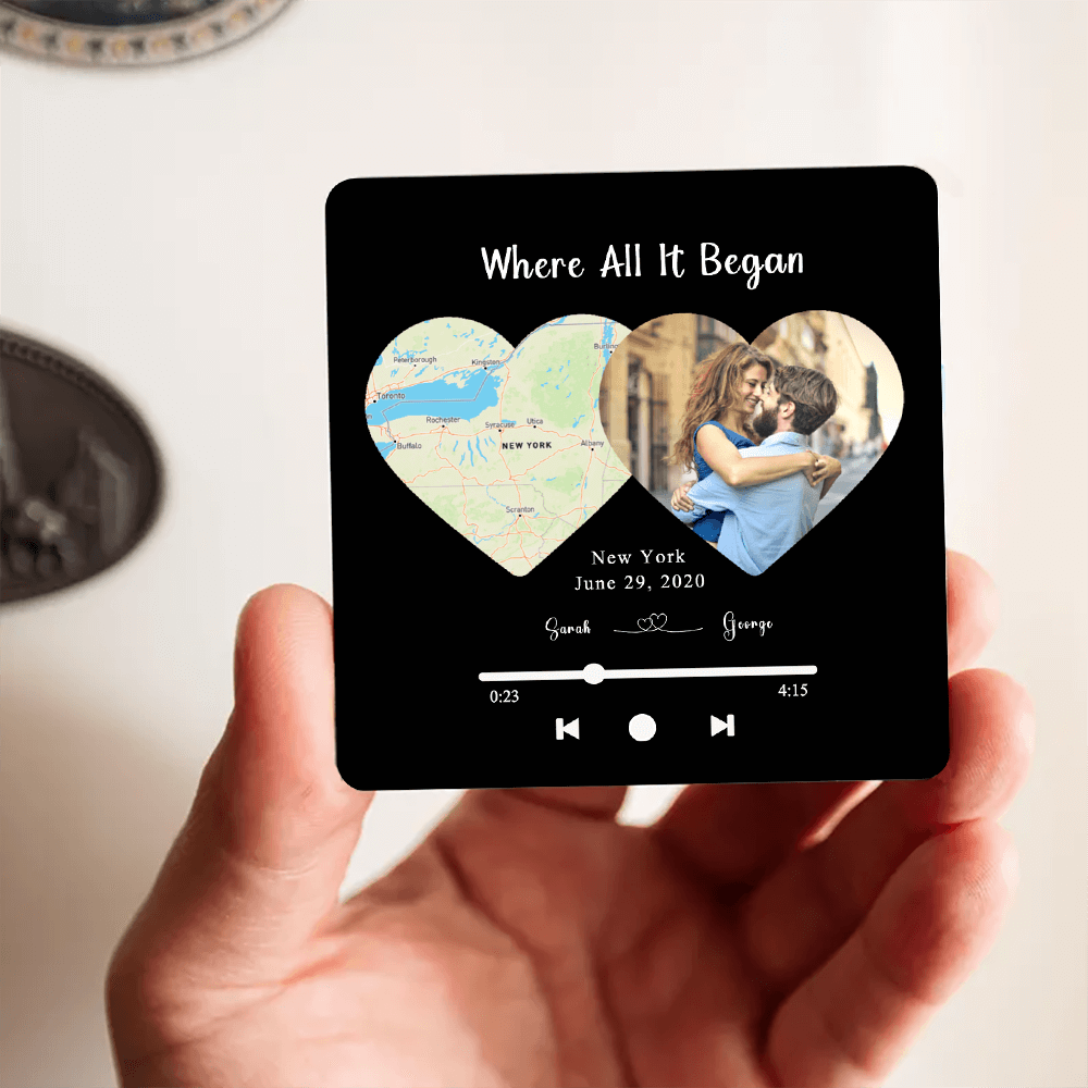 music fridge magnet