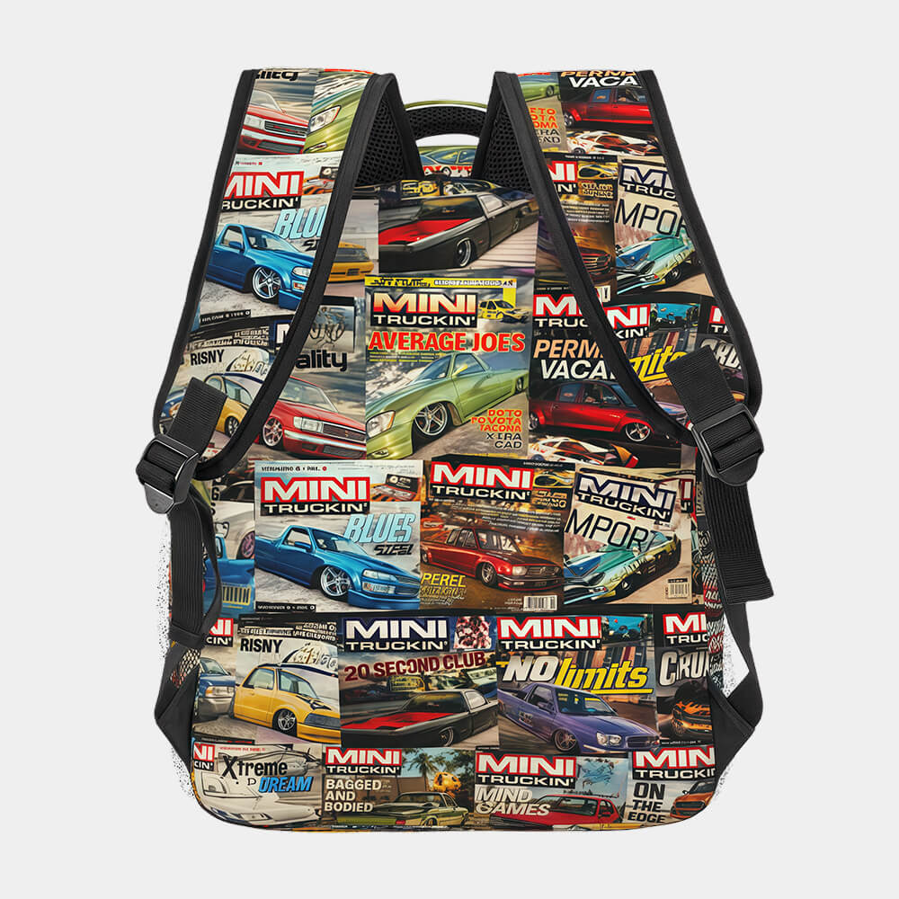 Car Kids Backpack