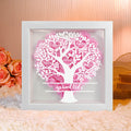 custom flower shadow box