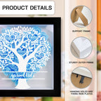 custom flower shadow box