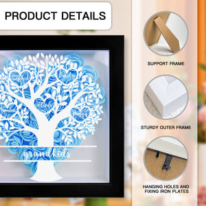 custom flower shadow box