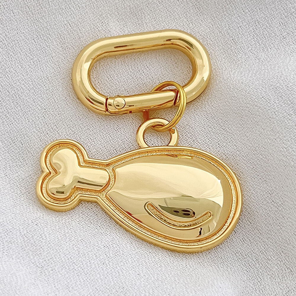 Chicken Leg Engraved Pet ID Tag