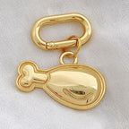 Chicken Leg Engraved Pet ID Tag