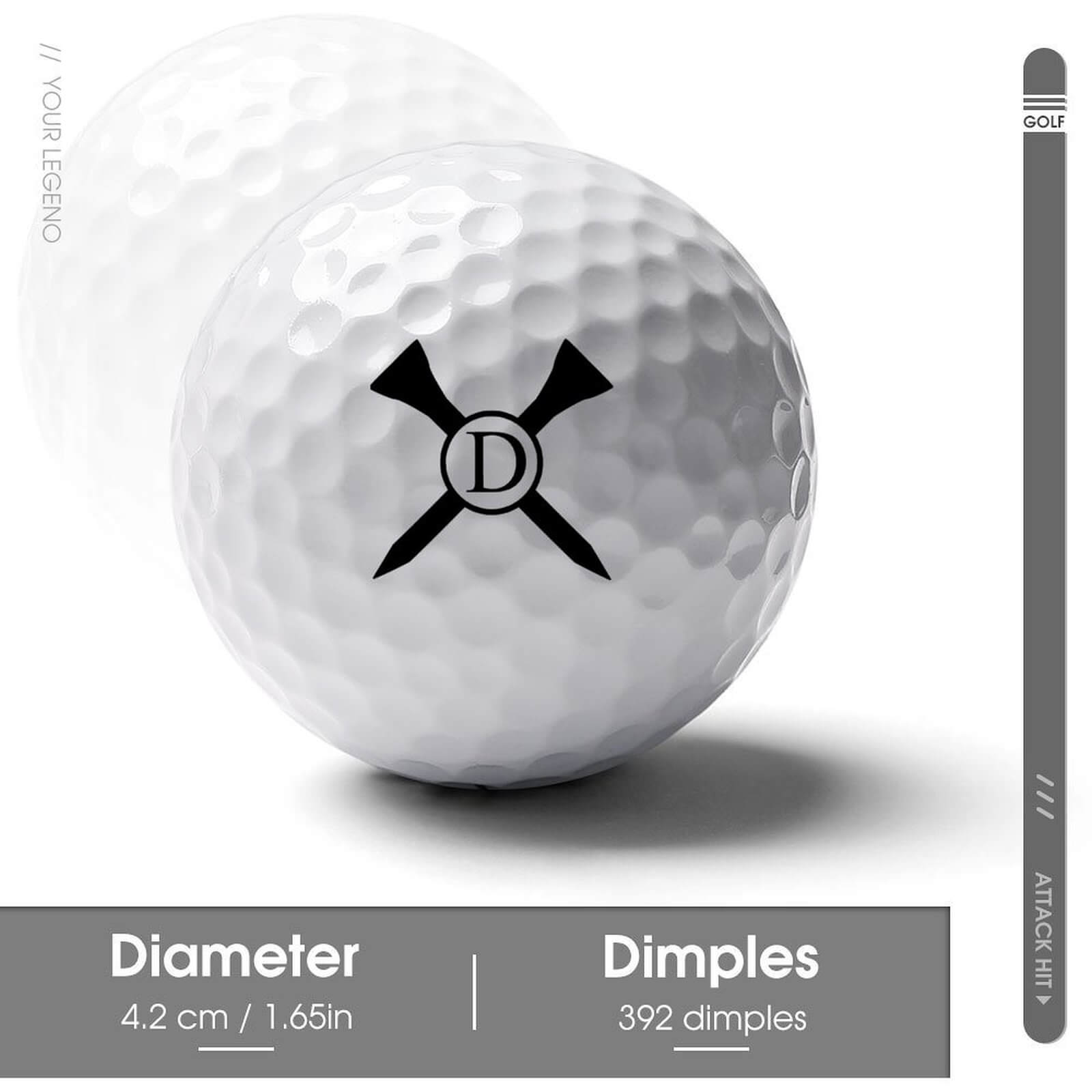 personalised golf ball