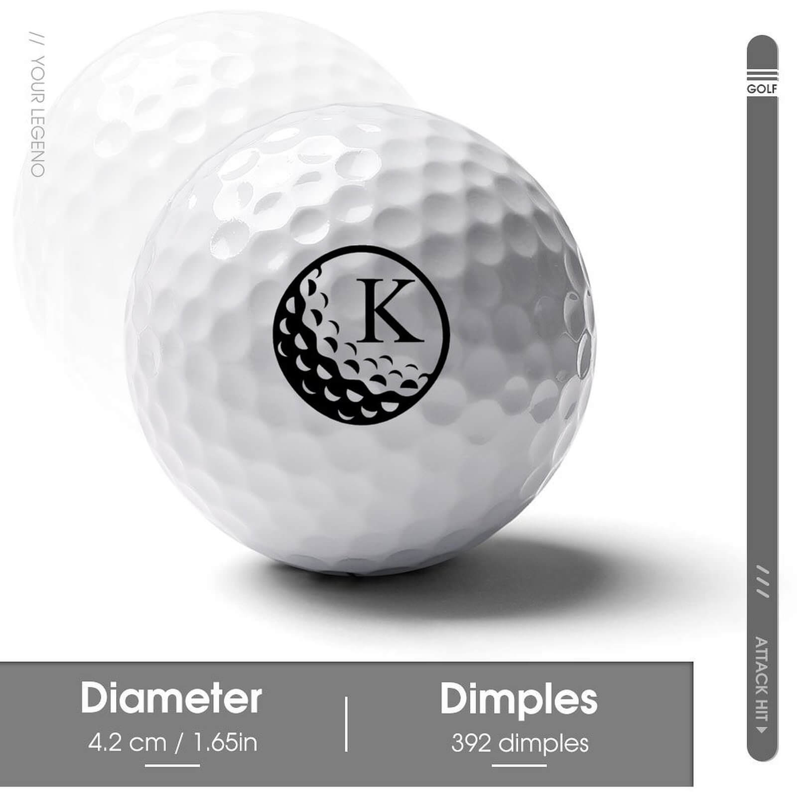 personalised golf ball