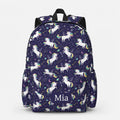 Unicorn Blue Starry Night Backpack