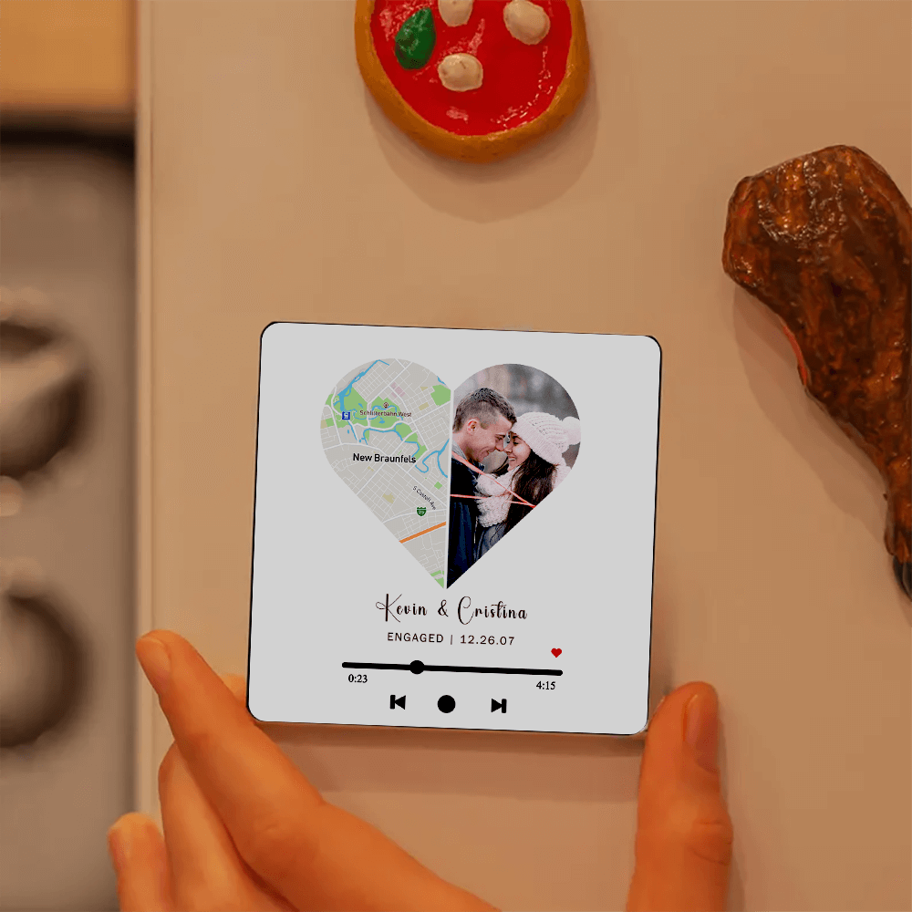music fridge magnet
