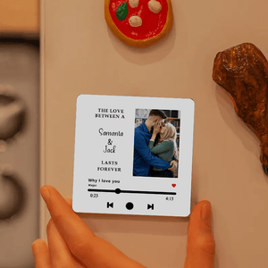 personalized fridge magnet