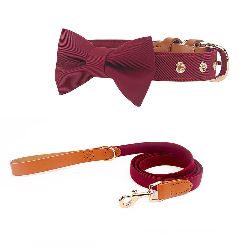 Classic Bow Tie Collar with Nameplate