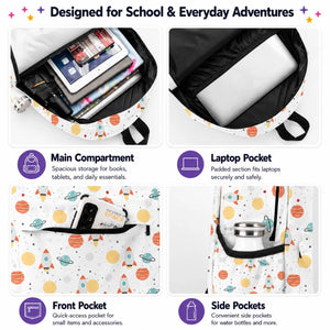 Galaxy Planets Backpack