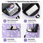 Unicorn Lavender Backpack