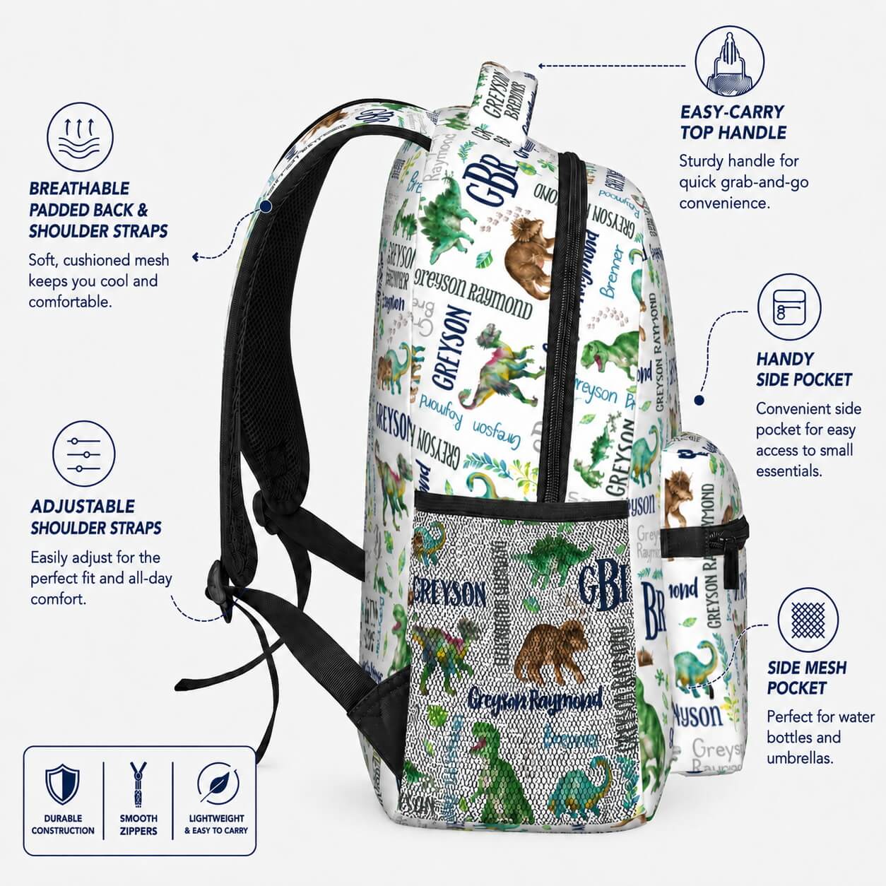dinosaur backpack