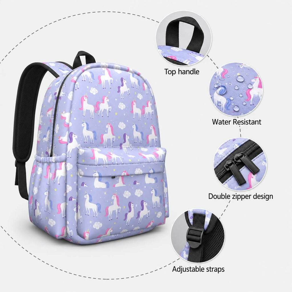 Unicorn Backpack School Bag