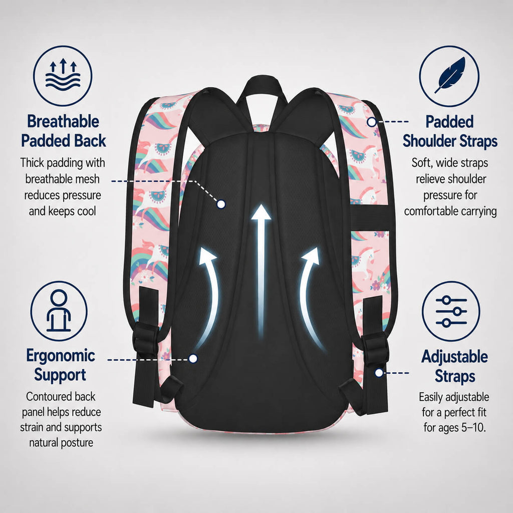 Unicorn Rainbow Backpack