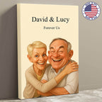 Create Custom Caricature Portrait – Turn Your Photo into Fun Artwork - Unique Gift for Lovers