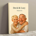 Custom Caricature Portrait – Turn Your Photo into Fun Artwork - Unique Gift for Lovers