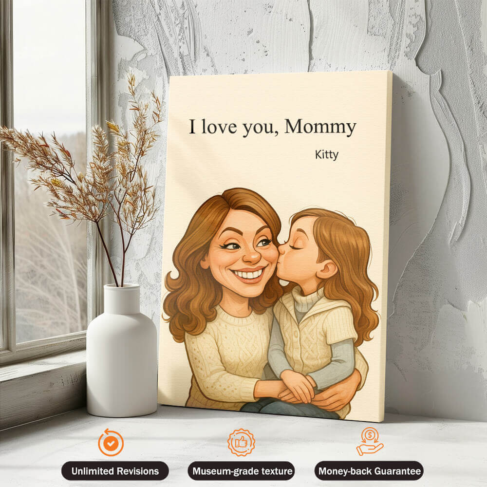 Create Custom Caricature Portrait – Turn Your Photo into Fun Artwork - Unique Gift for Lovers