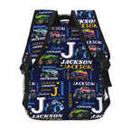 Monster Truck Kids Backpack