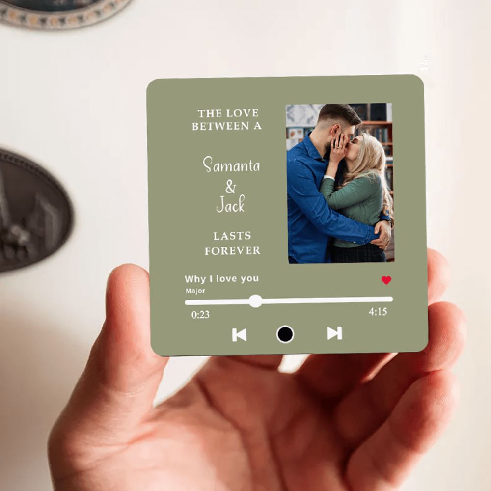 personalized fridge magnet