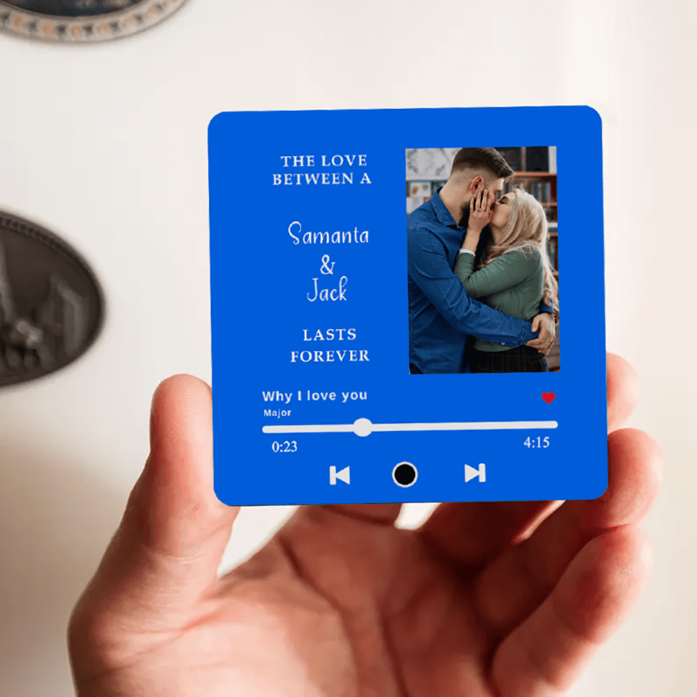 personalized fridge magnet