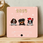 Custom Pet Refrigerator Magnet Christmas Personalized Gifts