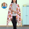 custom photo scarf