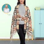 custom photo scarf