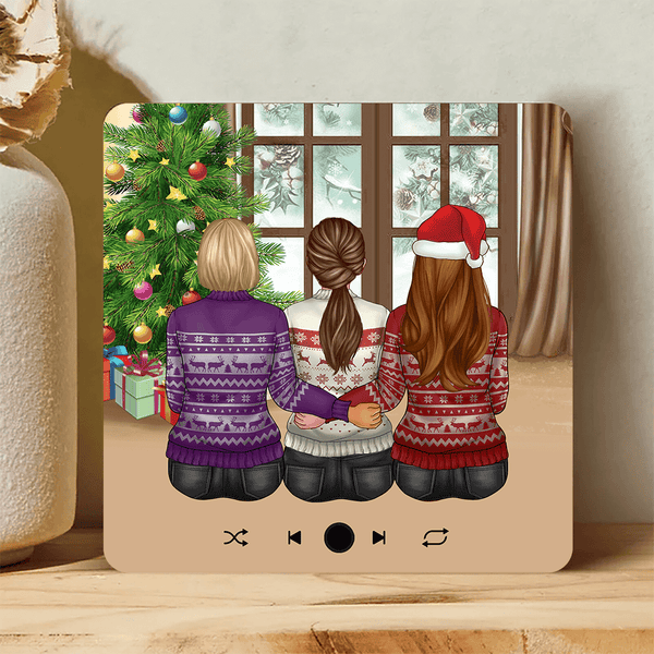 Custom Best Friend Refrigerator Magnet Christmas Personalized Gifts